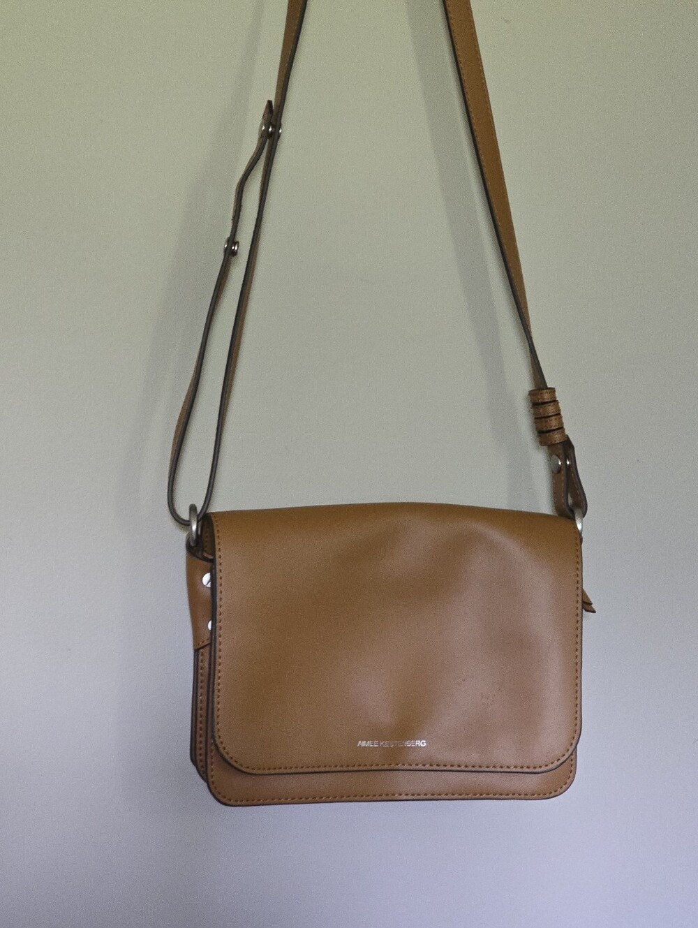 Aimee Kestenberg Tan Crossbody Shoulder Bag
